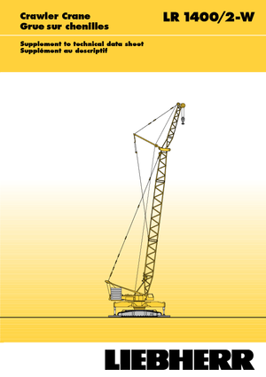 Raupenkrane-GA Liebherr LR 1400/2