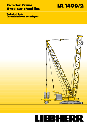 Raupenkrane-GA Liebherr LR 1400/2