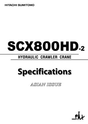 Raupenkrane-GA Hitachi Sumitomo SCX 800 HD 2