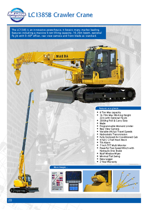 Raupenkrane-Tele Maeda LC 1385