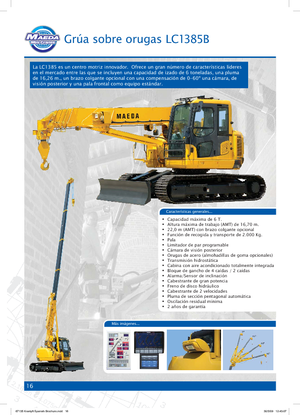 Raupenkrane-Tele Maeda LC 1385