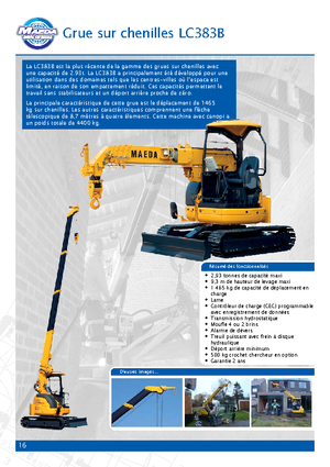 Raupenkrane-Tele Maeda LC 383 B