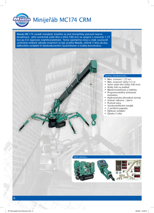 Raupenkrane-Tele Maeda MC 174 CRM *