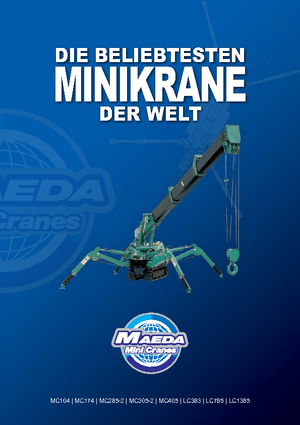 Raupenkrane-Tele Maeda MC 405 CRME