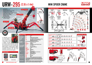 Raupenkrane-Tele UNIC URW 295