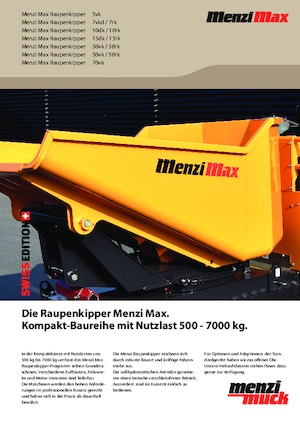 Raupendumper Menzi 15rk