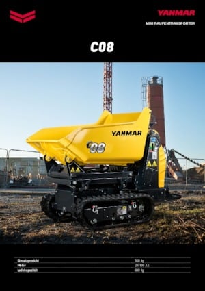 Raupendumper Yanmar C 08 HI Tip +
