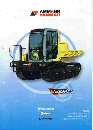 Raupendumper Yanmar C 50 R 3