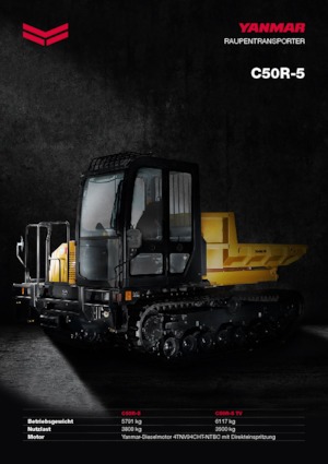 Raupendumper Yanmar C 50 R 5 TV