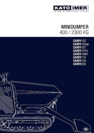 Raupendumper Kato Imer Carry 150