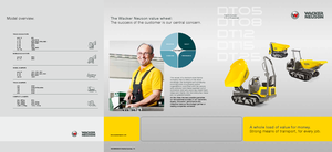 Raupendumper Wacker Neuson DT08