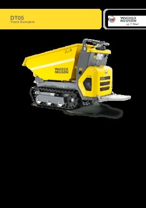 Raupendumper Wacker Neuson DT05