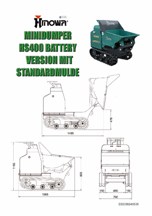 Raupendumper Hinowa HS400