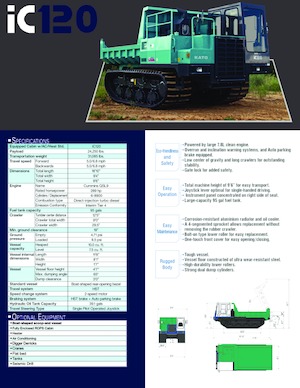 Raupendumper Kato IC120