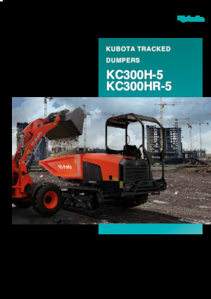 Raupendumper Kubota KC300HR-5