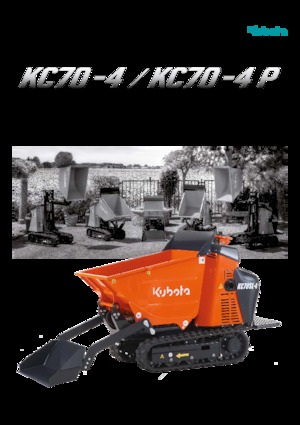 Raupendumper Kubota KC70-4
