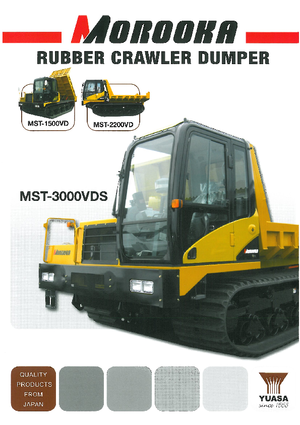 Raupendumper Morooka MST 1500 VD