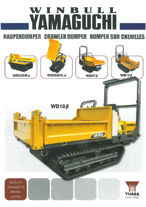 Raupendumper Yamaguchi WB 18 HB