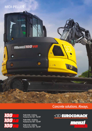 Raupenbagger Menzi 100na