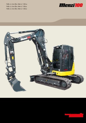 Raupenbagger Menzi 100na
