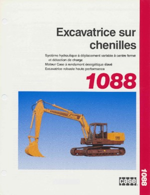 Raupenbagger Case 1088