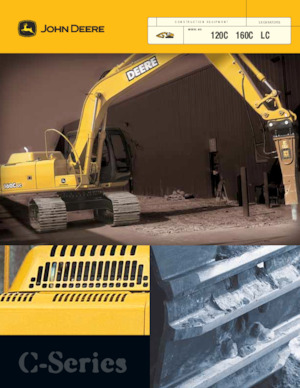 Raupenbagger John Deere Construction 120C