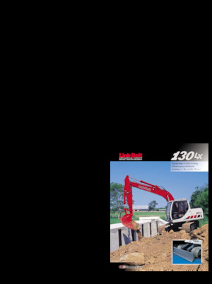 Raupenbagger Link-Belt 130 LX