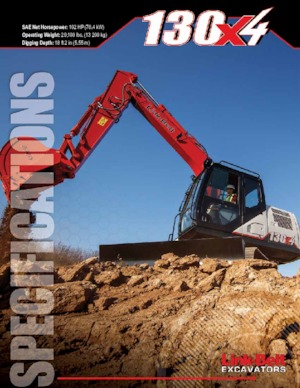 Raupenbagger Link-Belt 130 X4