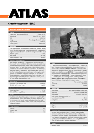 Raupenbagger Atlas 160 LC