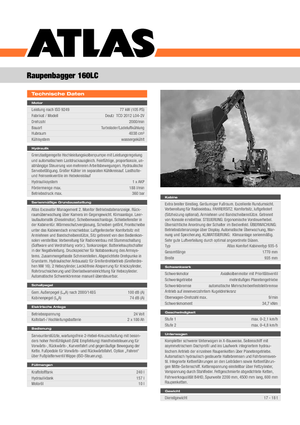 Raupenbagger Atlas 160 LC
