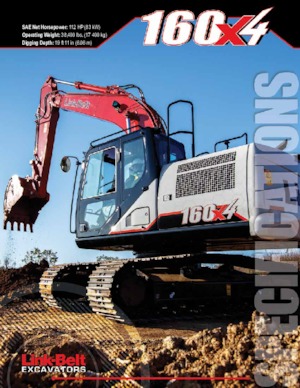 Raupenbagger Link-Belt 160 X4