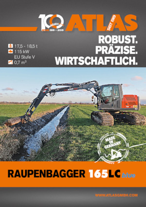 Raupenbagger Atlas 165 LC