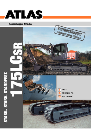 Raupenbagger Atlas 175 LC-SR