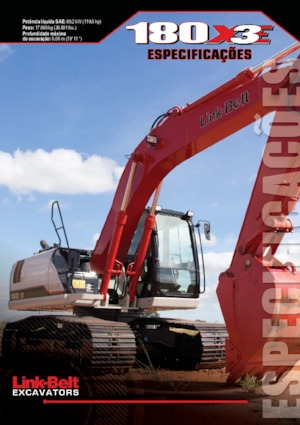 Raupenbagger Link-Belt 180 X3E 