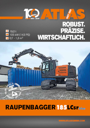 Raupenbagger Atlas 185 LC-SR