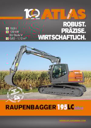 Raupenbagger Atlas 195 LC