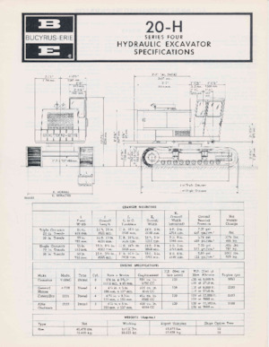 Raupenbagger Bucyrus 20-H