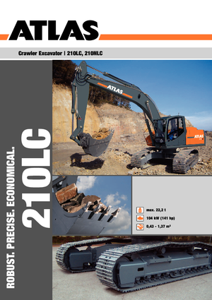 Raupenbagger Atlas 210 LC