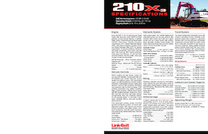 Raupenbagger Link-Belt 210 X3