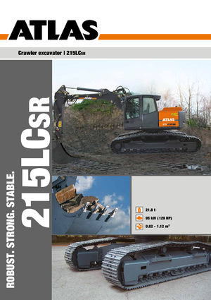 Raupenbagger Atlas 215 LC-SR