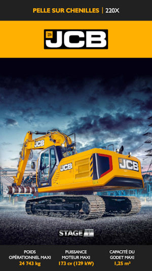 Raupenbagger JCB 220X