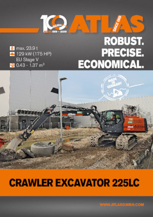 Raupenbagger Atlas 225 LC