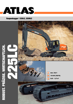 Raupenbagger Atlas 225 LC