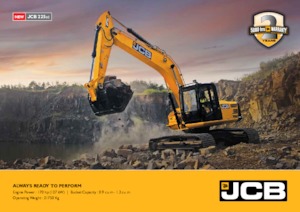 Raupenbagger JCB 225 LC