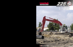 Raupenbagger Link-Belt 225 Spin Ace