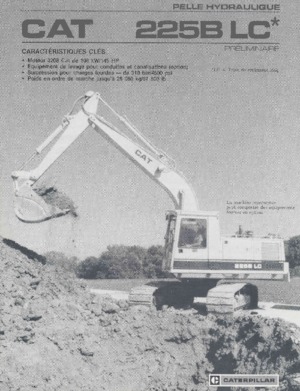Raupenbagger Caterpillar 225B