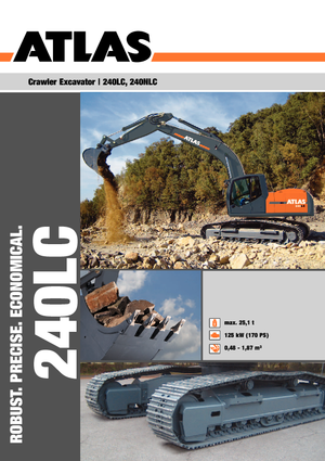 Raupenbagger Atlas 240 LC