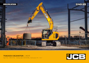 Raupenbagger JCB 245XR