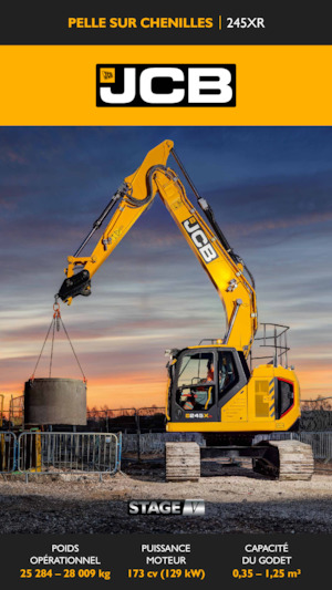 Raupenbagger JCB 245XR