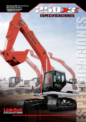 Raupenbagger Link-Belt 250 X3E